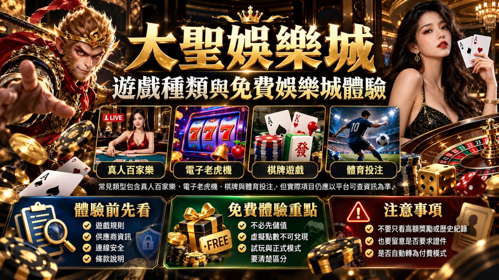 想了解大聖娛樂城有哪些遊戲與會員功能？從遊戲分類、介面操作到服務內容逐一整理，掌握平台資訊。